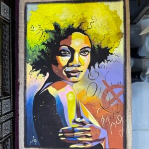 Abstract Afro Beauty