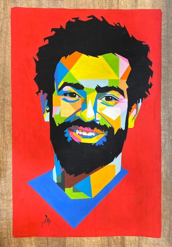 Mo Salah Pop Art