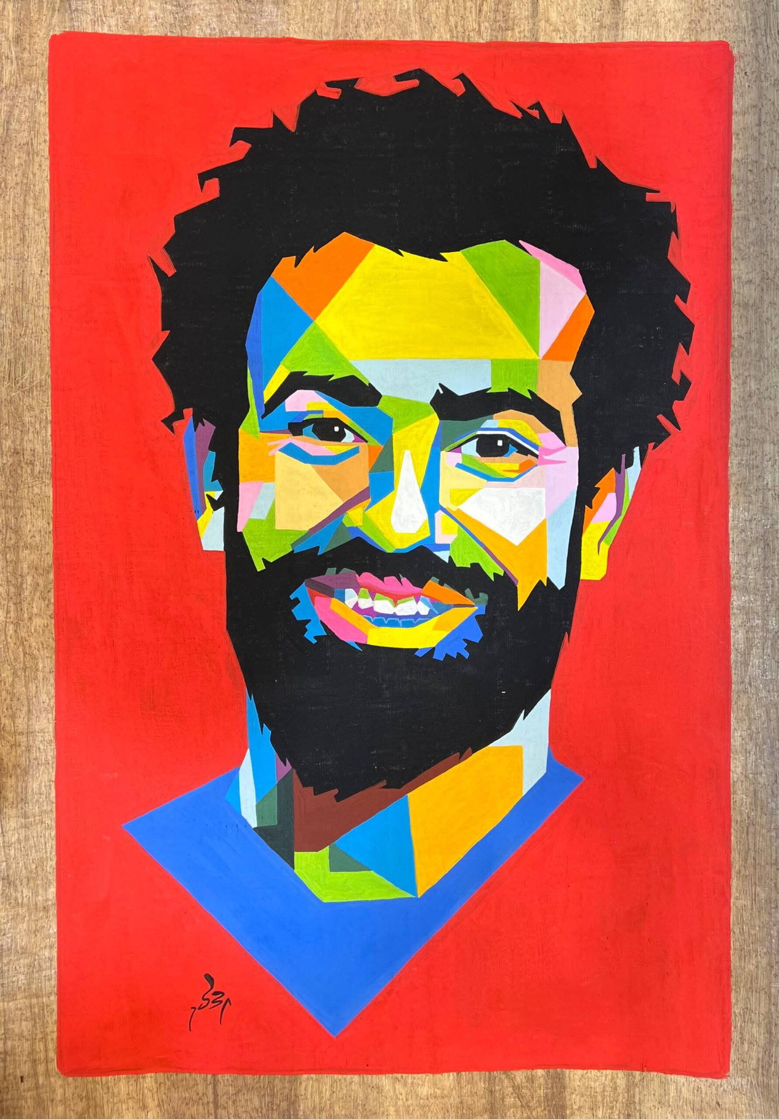 Mo Salah Pop Art