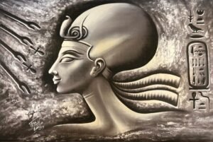 Akhenaten Relief Cartouche