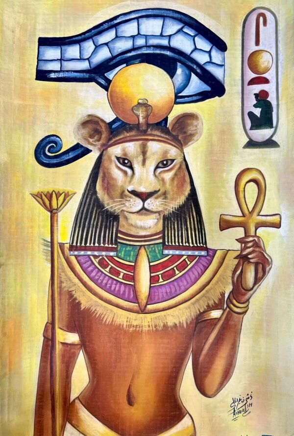 Sekhmet Lioness Goddess Ankh Eye Of Horus