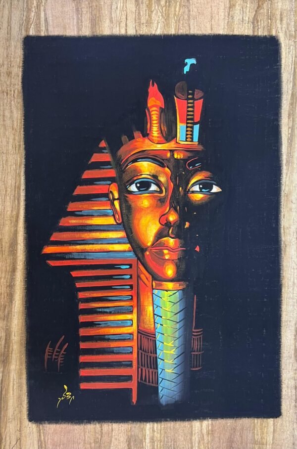 Tutankhamun Mask Colorful